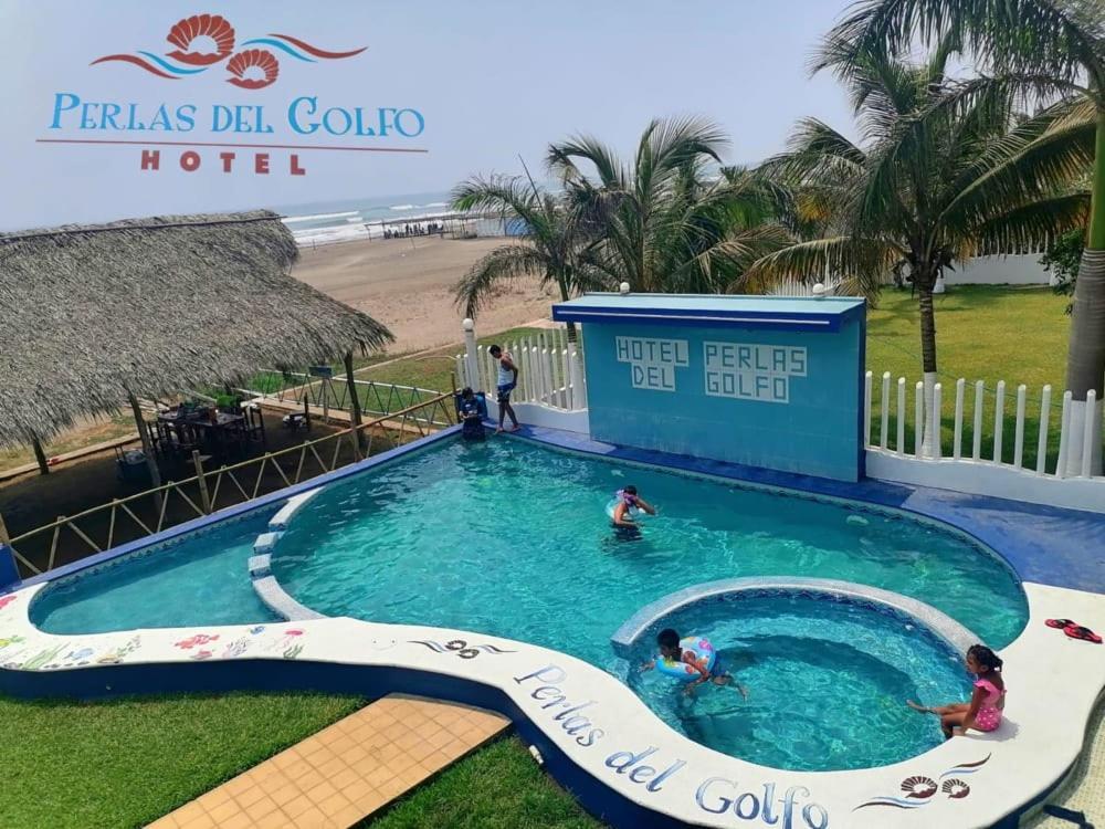 Hotel Perlas Del Golfo Playa Chachalacas Bagian luar foto