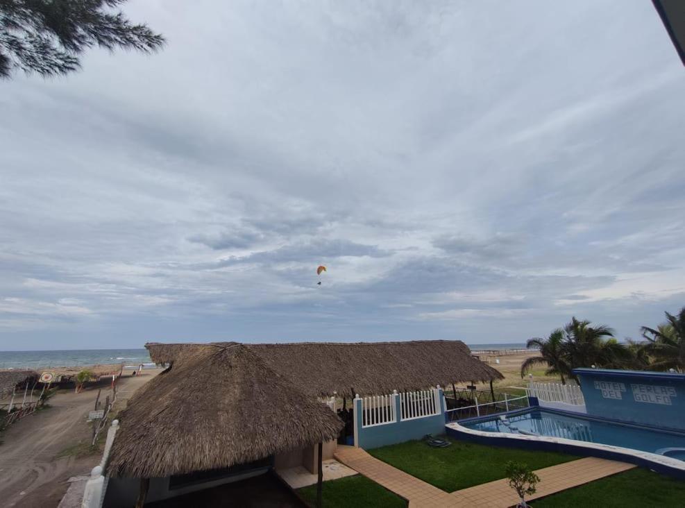 Hotel Perlas Del Golfo Playa Chachalacas Bagian luar foto